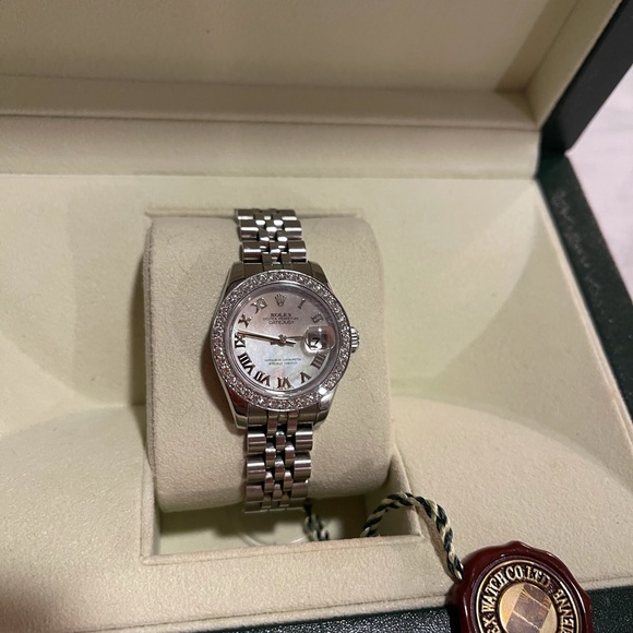 Rolex 26mm Ladies Datejust MOP factory dial - Picture 2 of 10